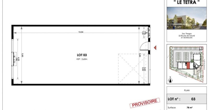à vendre Locaux d'activité Balma