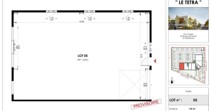 à vendre Locaux d'activité Balma