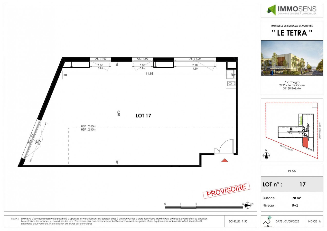 à vendre Bureau Balma - Photo 2