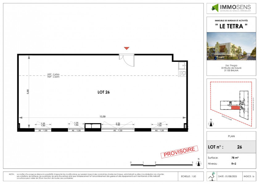 vente Bureau Balma - Photo 2