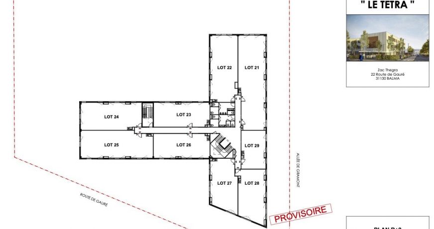 à vendre Bureau Balma