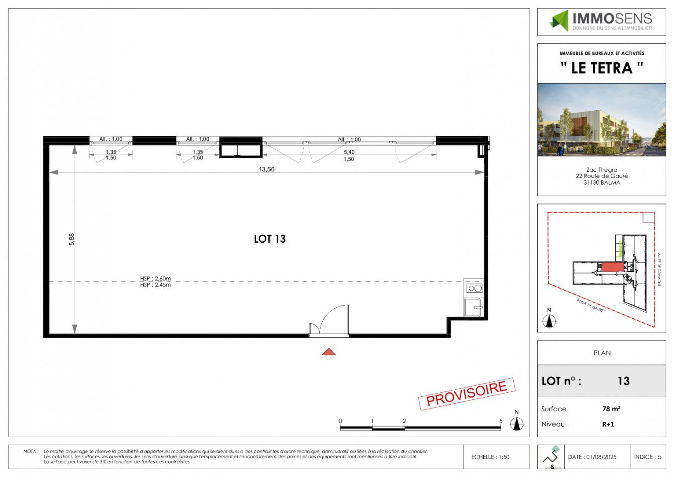 à vendre Bureau Balma - Photo 2