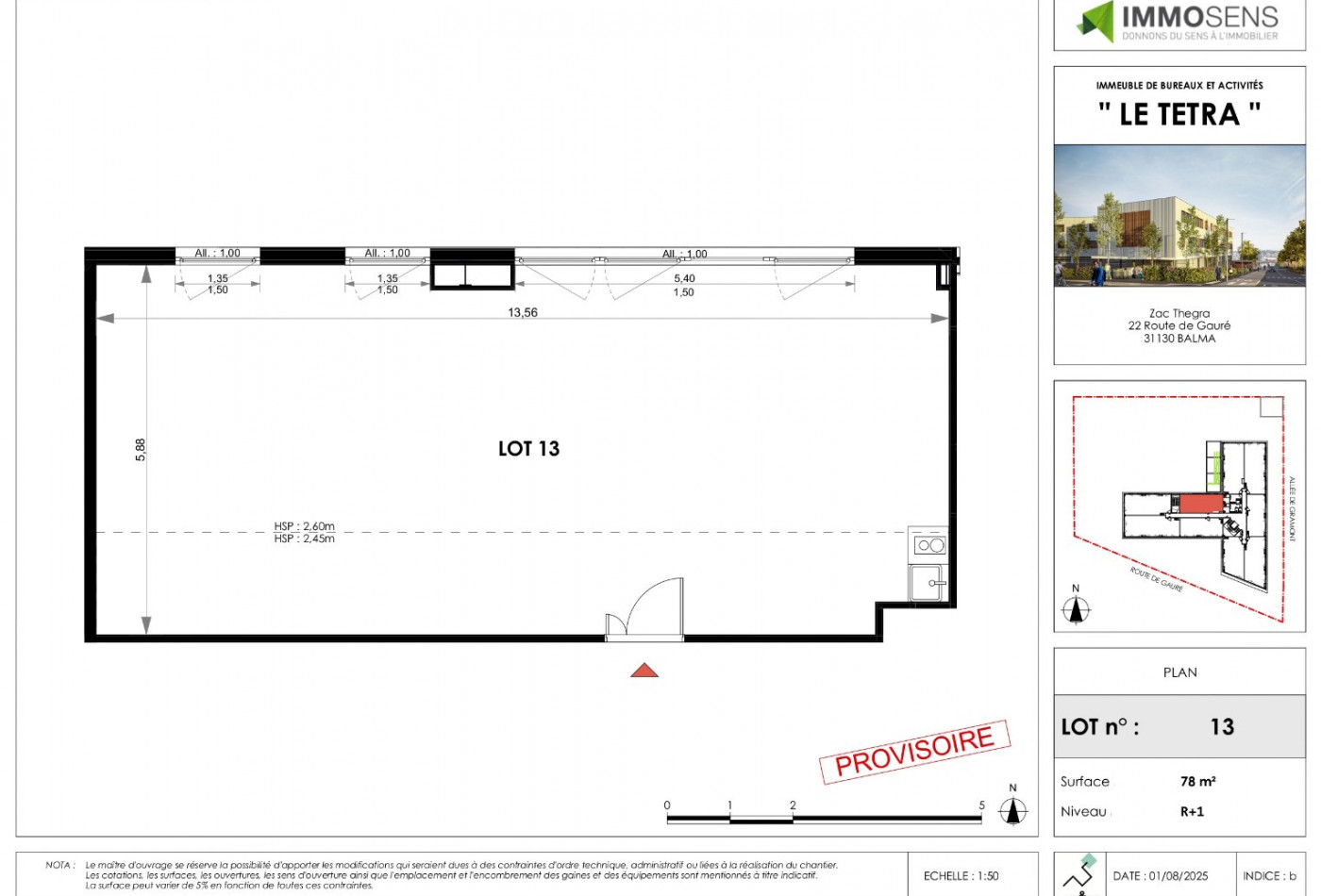 vente Bureau Balma - Photo 2