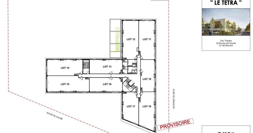 à vendre Bureau Balma