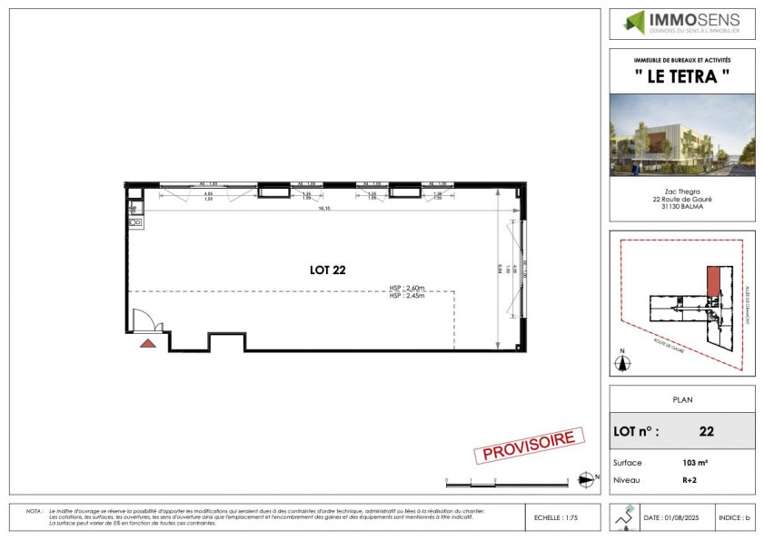 vente Bureau Balma - Photo 2