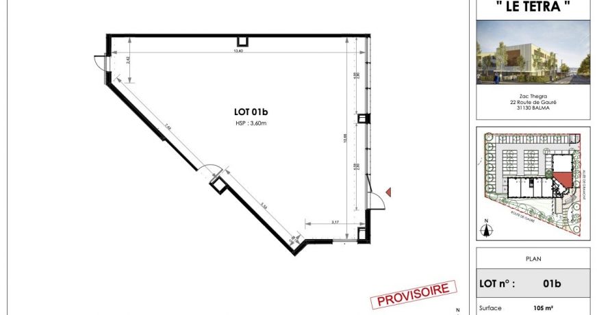 à vendre Local commercial Balma