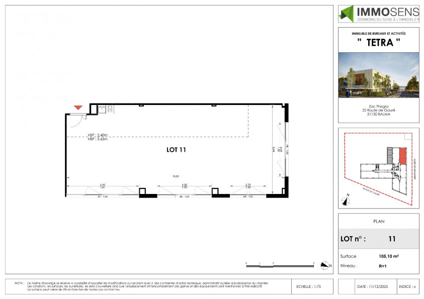 vente Bureau Balma - Photo 2