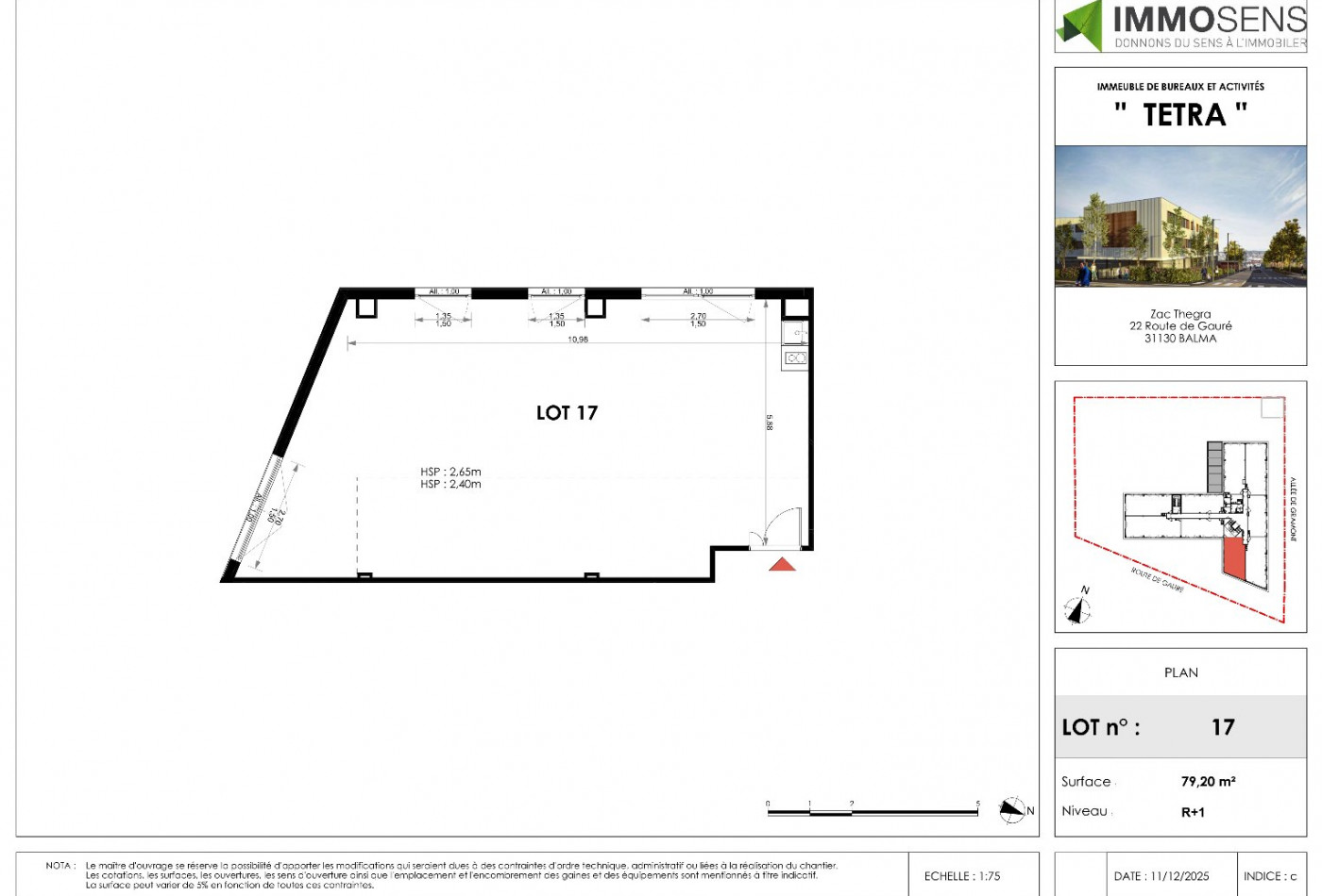 vente Bureau Balma - Photo 6