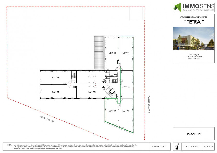 vente Bureau Balma - Photo 2