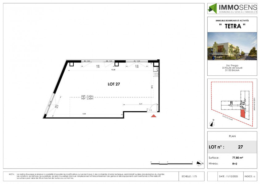 vente Bureau Balma - Photo 3