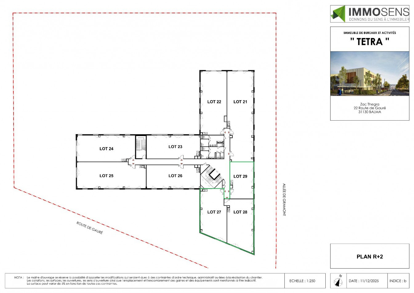 à vendre Bureau Balma - Photo 2