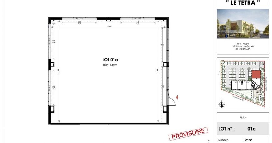 à vendre Local commercial Balma