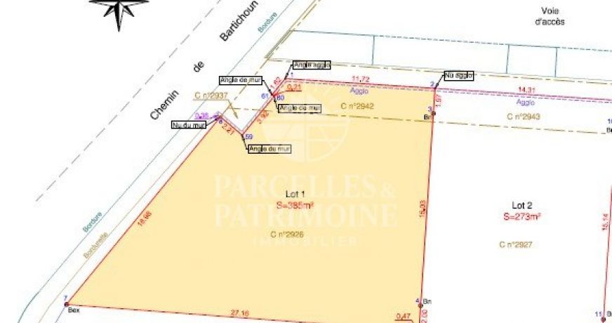 vente Terrain Saint-clar-de-riviere