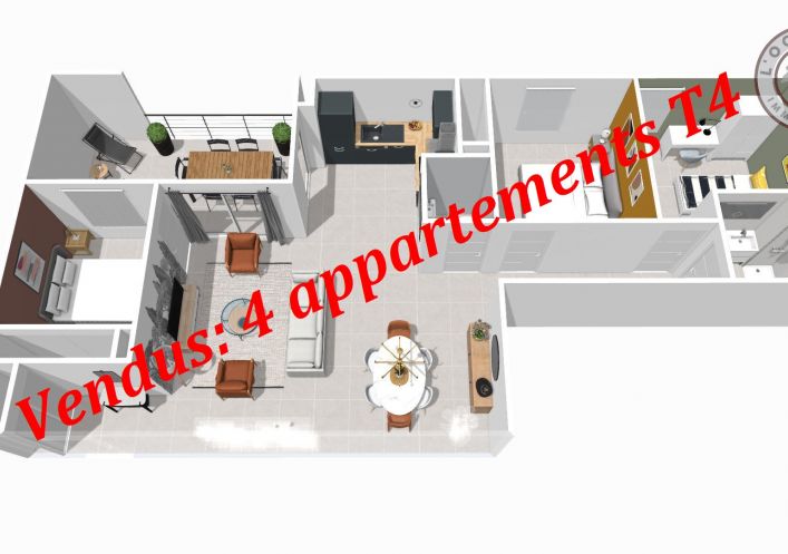 vente Appartement neuf L'isle-jourdain