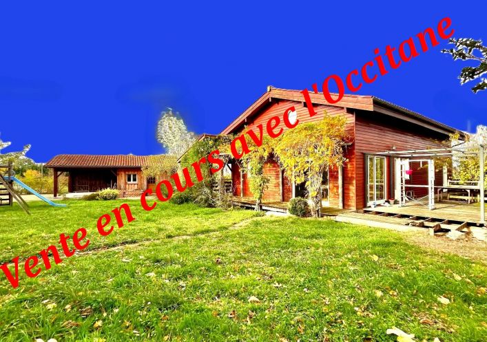 vente Maison en bois L'isle-jourdain