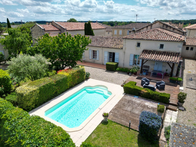 vente Demeure de ville et village La Romieu - Photo 1