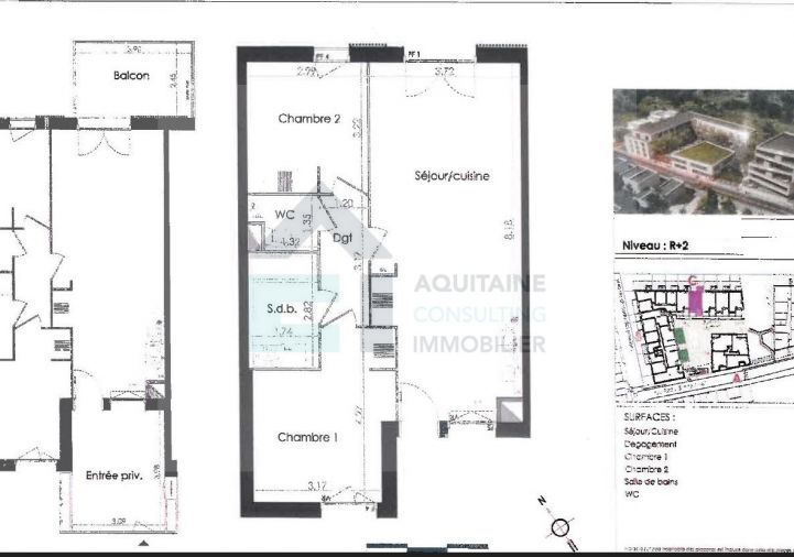 à vendre Appartement Villenave D'ornon