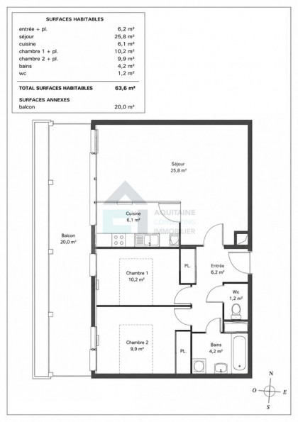 vente Appartement Bordeaux - Photo 4