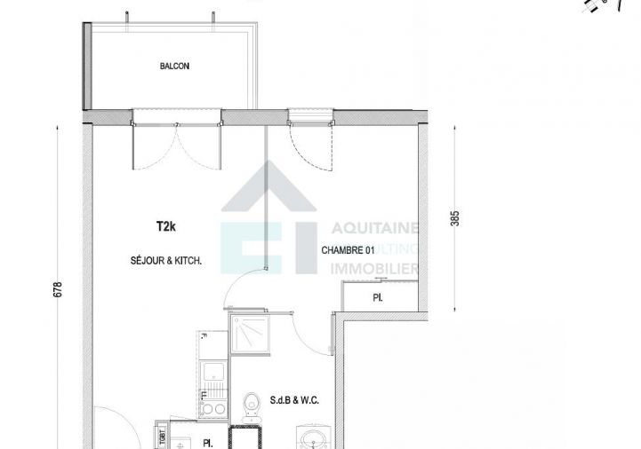 à vendre Appartement Ambes