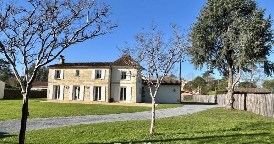 vente Maison Carignan De Bordeaux