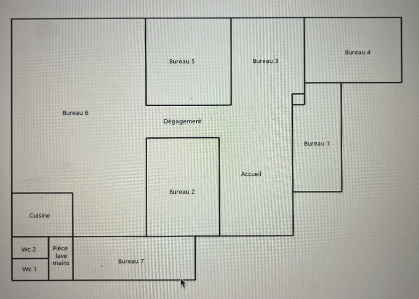 vente Bureau Bordeaux - Photo 2
