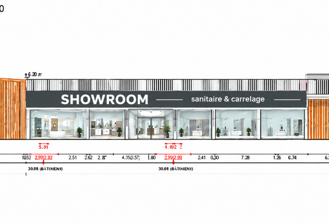 location Local commercial Merignac - Photo 1