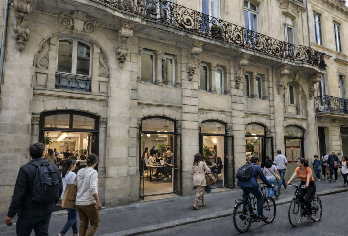 location Local commercial Bordeaux - Photo 1