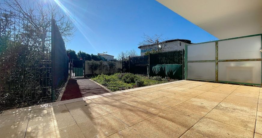 vente Appartement en rez de jardin Serignan