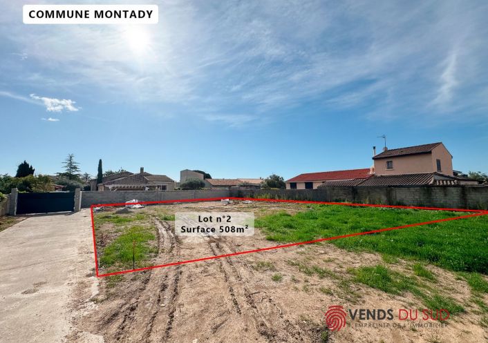 vente Terrain constructible Montady