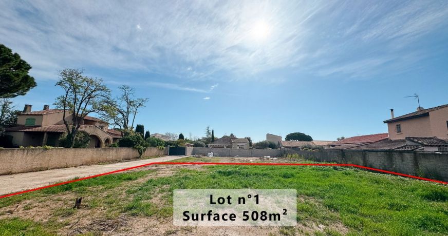 vente Terrain constructible Montady