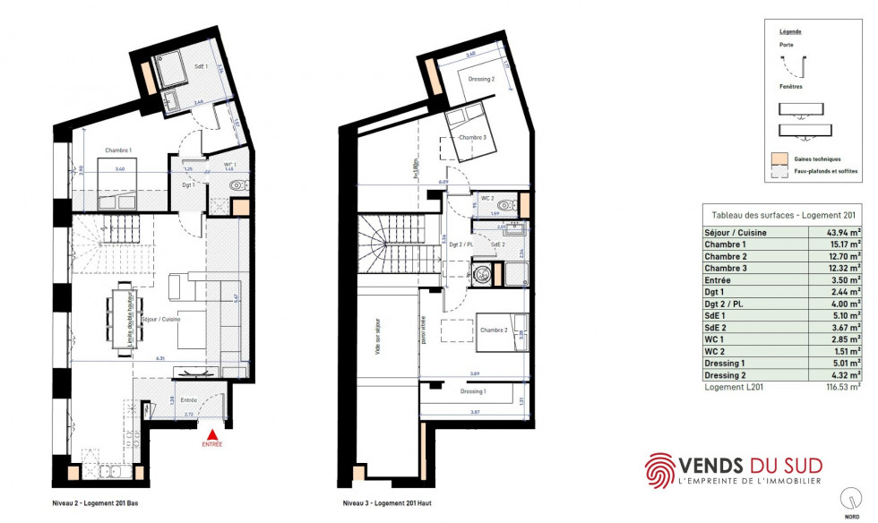 vente Duplex Beziers - Photo 4