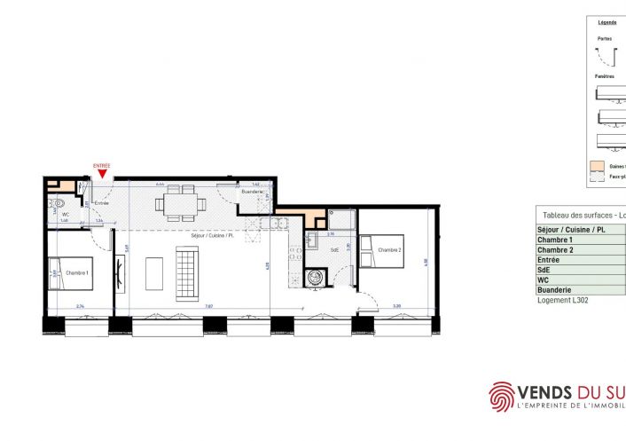 vente Appartement Beziers