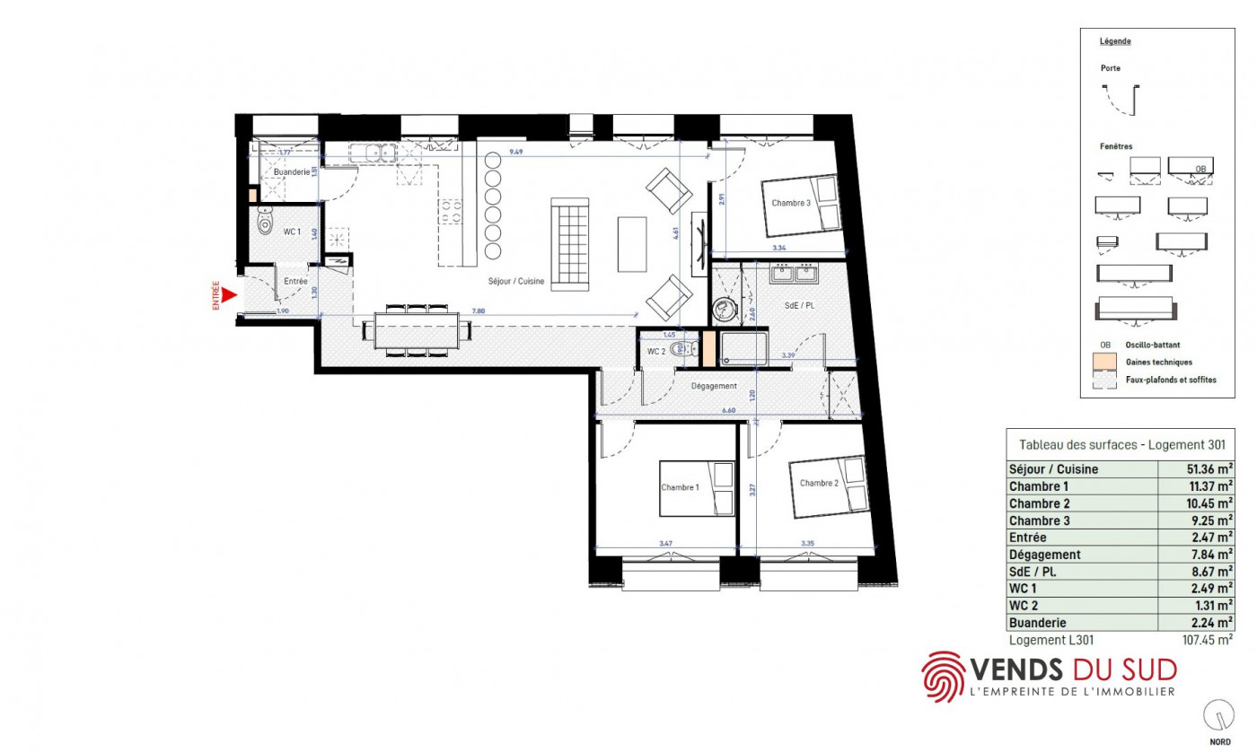 vente Appartement Beziers - Photo 4