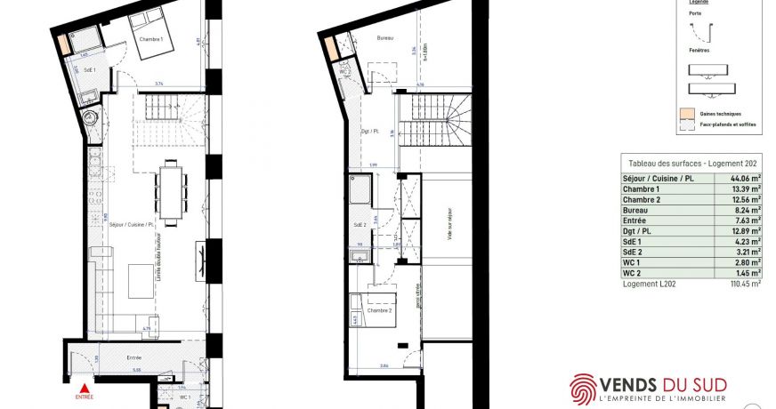 vente Duplex Beziers