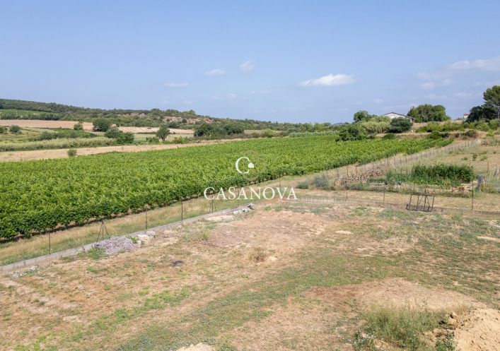 vente Terrain constructible Roujan