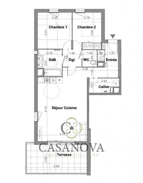 vente Appartement Castelnau Le Lez - Photo 6