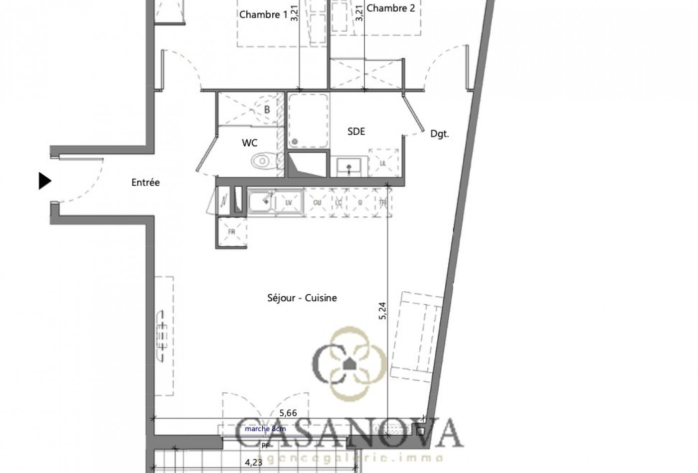 vente Appartement Meze - Photo 5