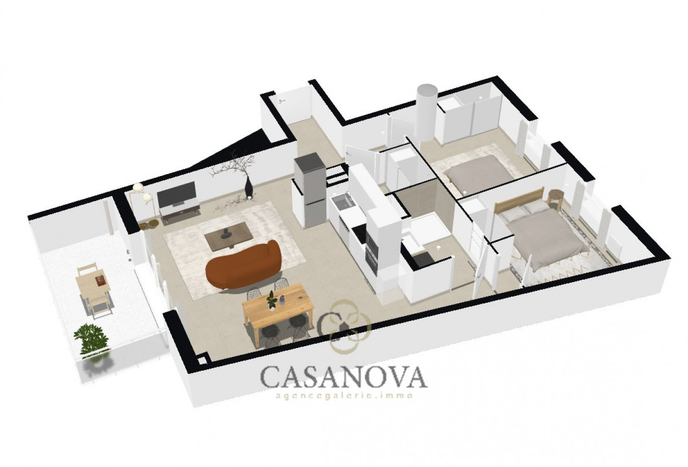 vente Appartement Meze - Photo 2