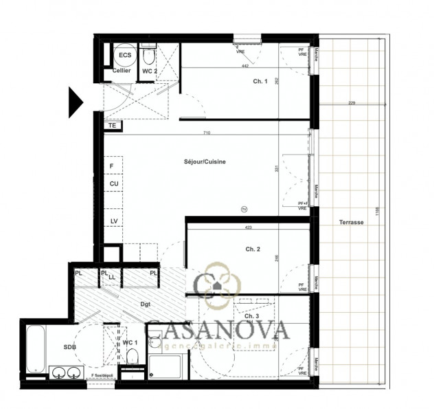 vente Appartement Clapiers - Photo 4