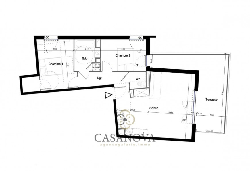 vente Appartement Castelnau Le Lez - Photo 2