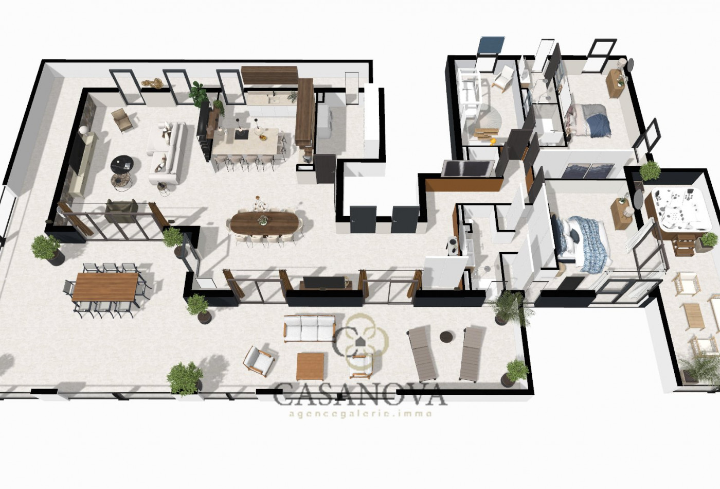 vente Villa sur toit Beziers - Photo 8