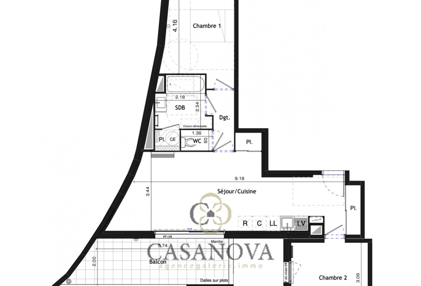 vente Appartement Castelnau Le Lez - Photo 3