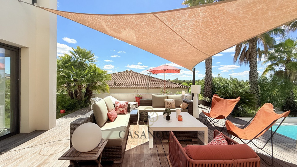 vente Villa d'architecte Magalas - Photo 9
