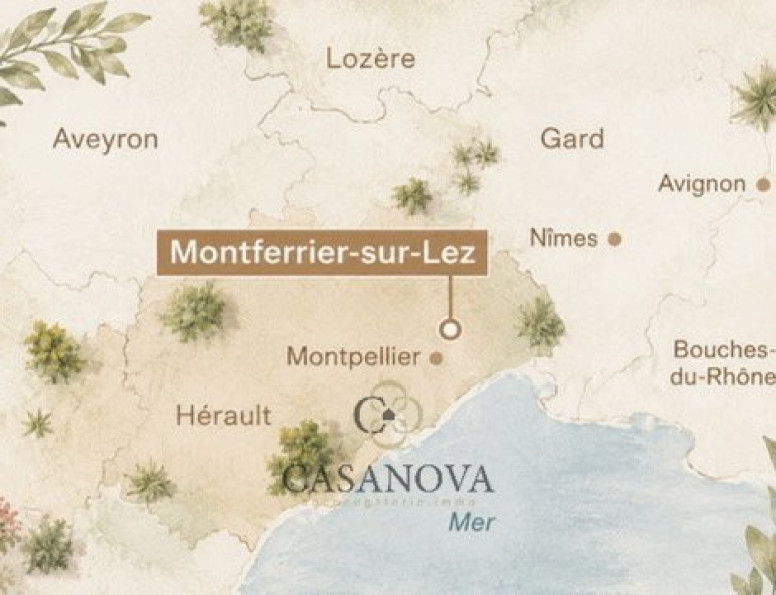 vente Maison Montferrier Sur Lez - Photo 1