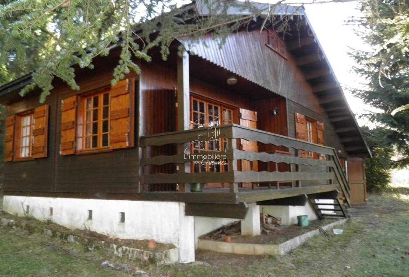 vente Chalet en bois Camprieu - Photo 2