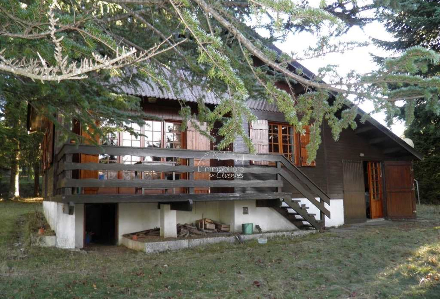 vente Chalet en bois Camprieu - Photo 1