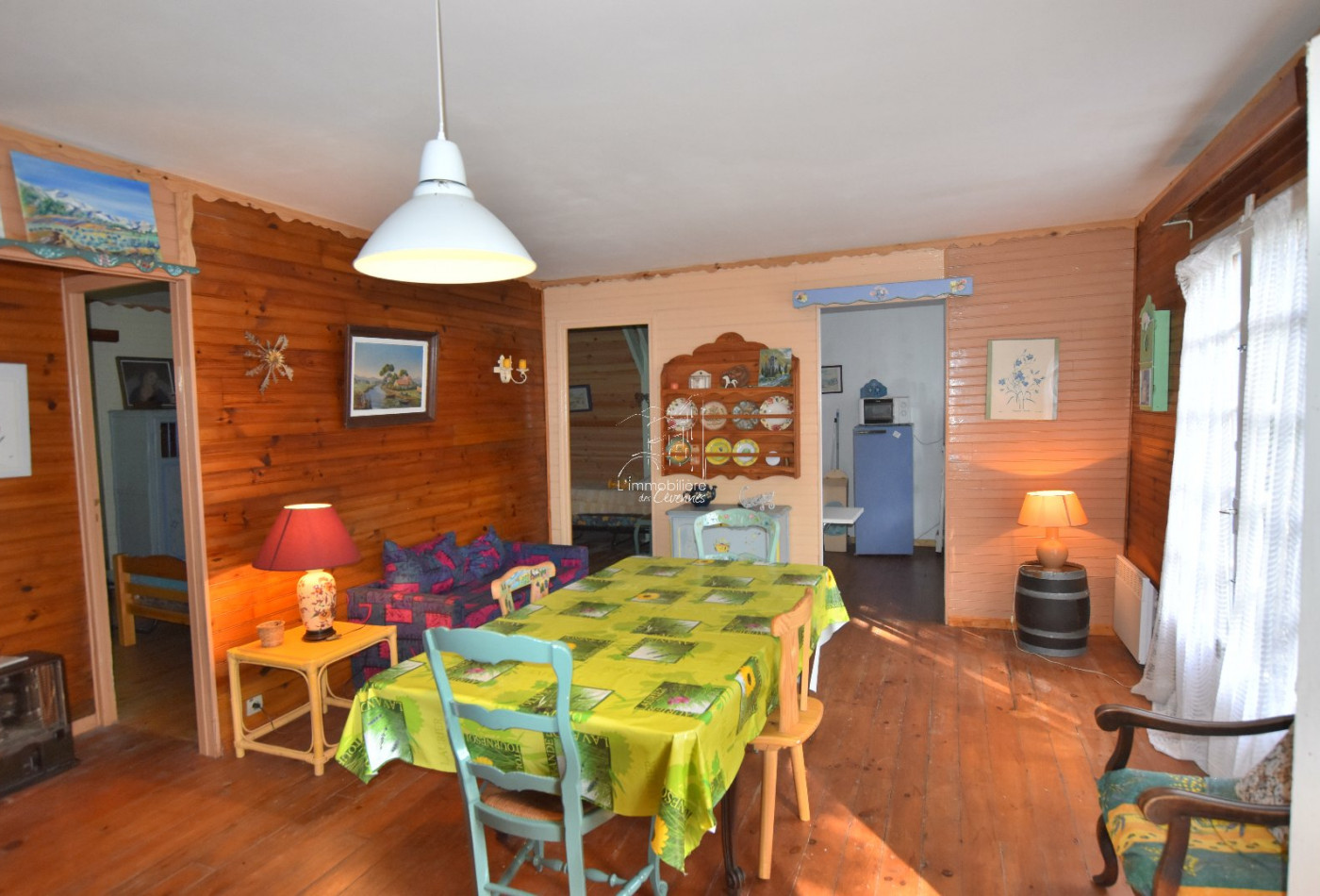 vente Chalet en bois Dourbies