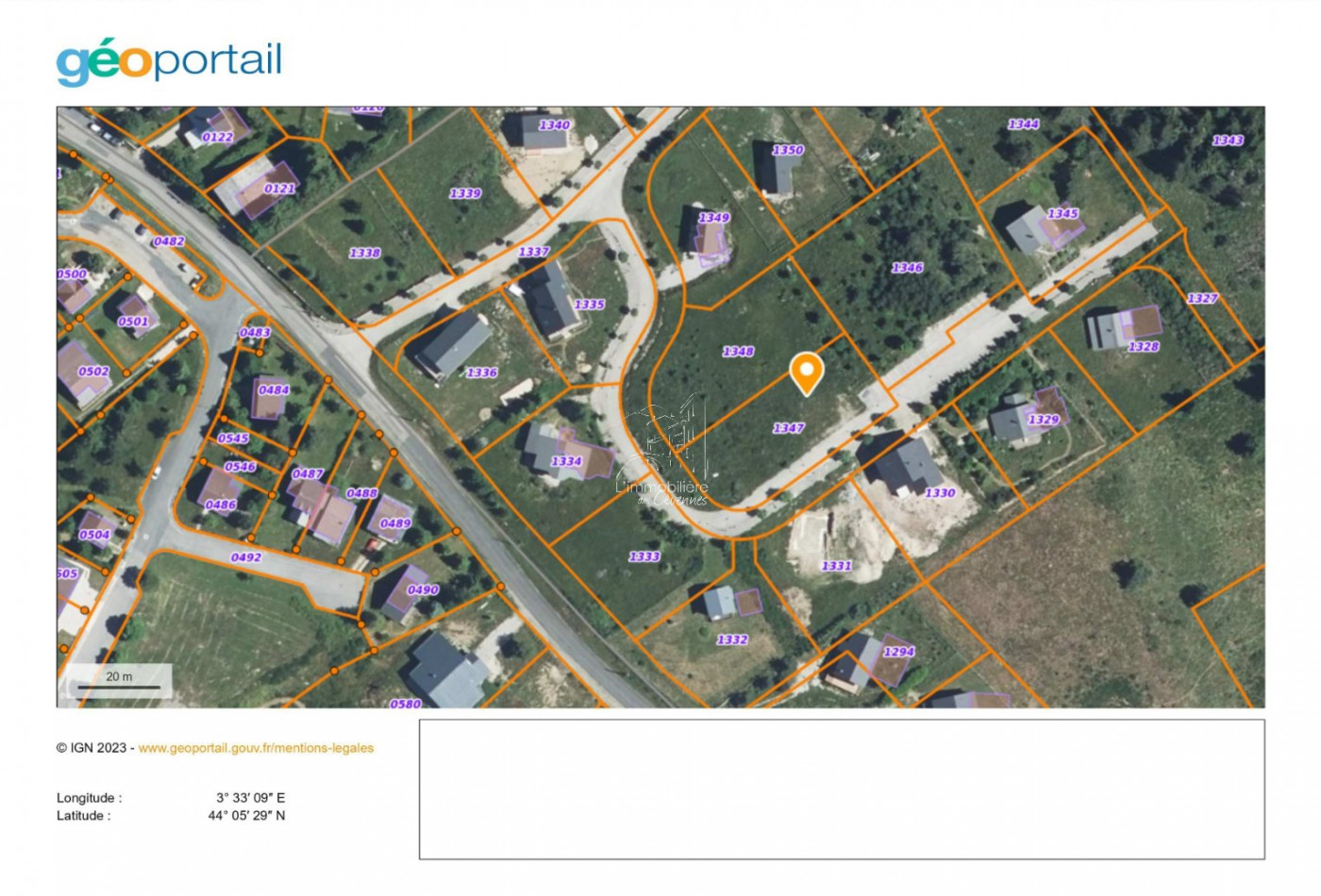 vente Terrain L'esperou - Photo 2