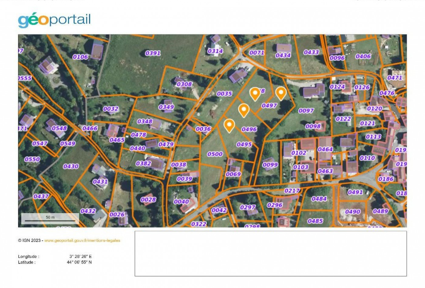 vente Terrain constructible Saint Sauveur Camprieu - Photo 2