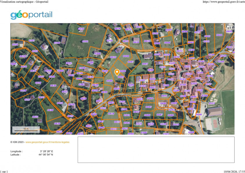 vente Terrain constructible Saint Sauveur Camprieu - Photo 2